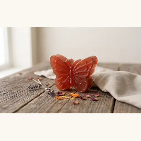 Mariposa de jabón artesanal DulNat 3